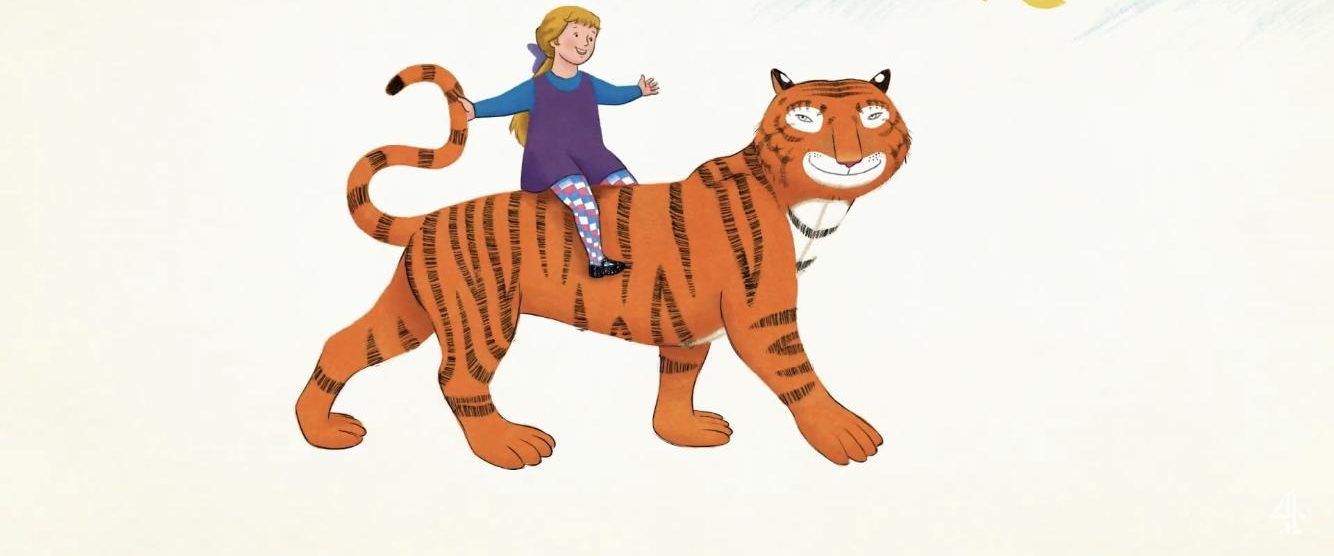 The Tiger Who Came to Tea background