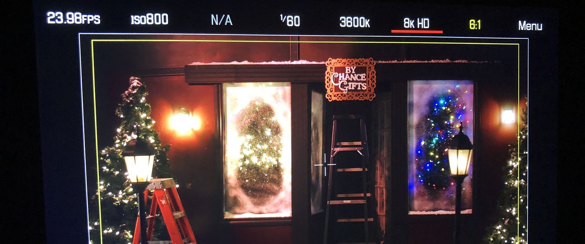 Christmas by Chance background
