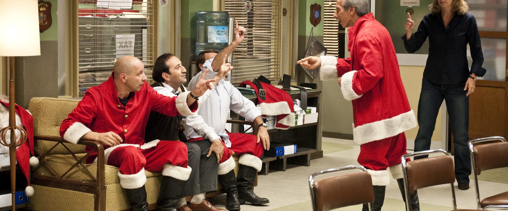 La banda dei Babbi Natale background