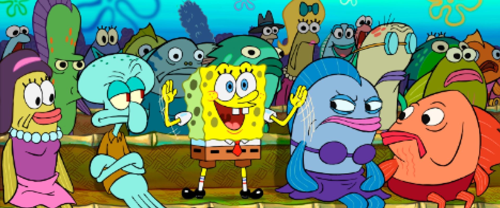 The SpongeBob SquarePants Movie background