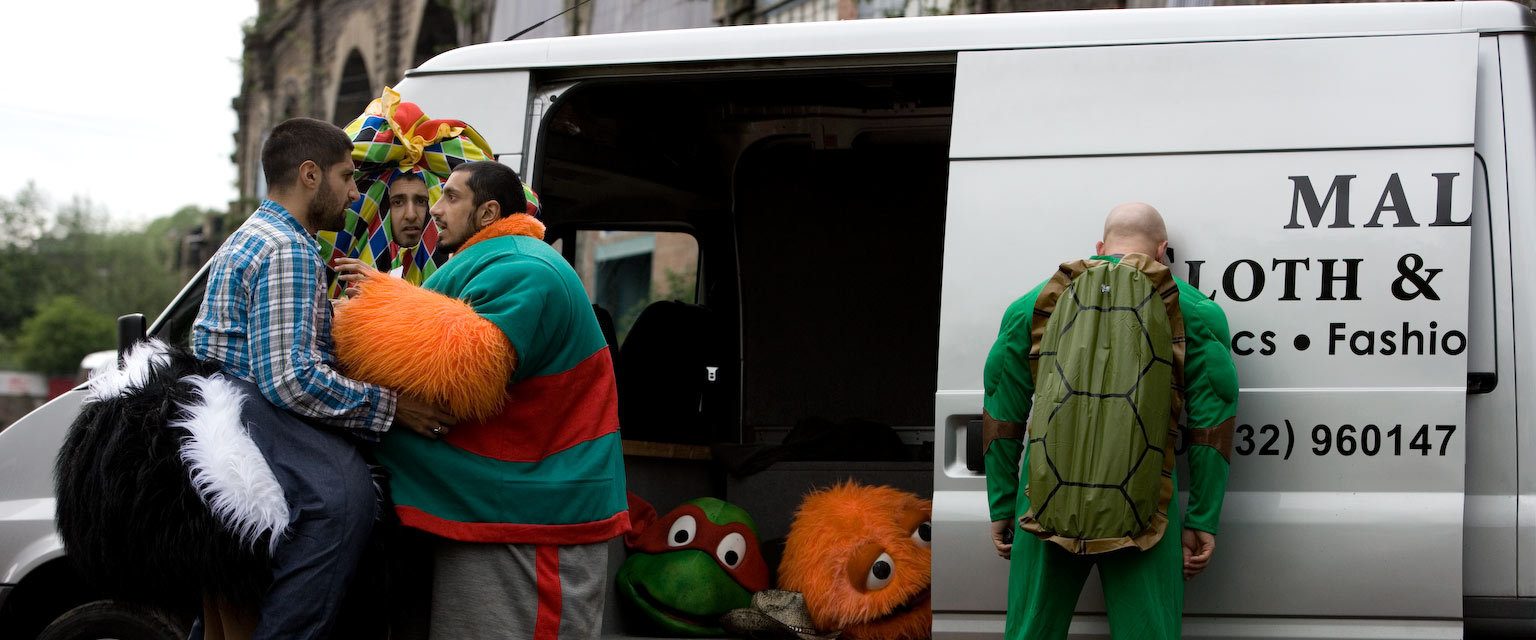 Four Lions background