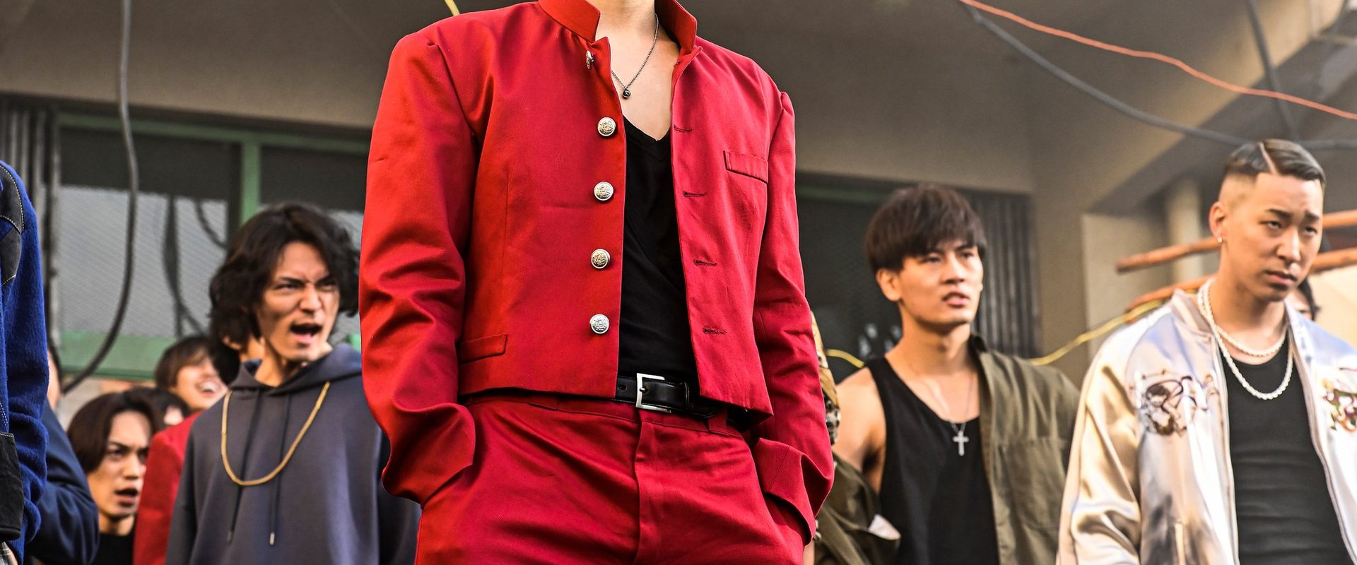 HiGH&LOW THE WORST X (CROSS) background