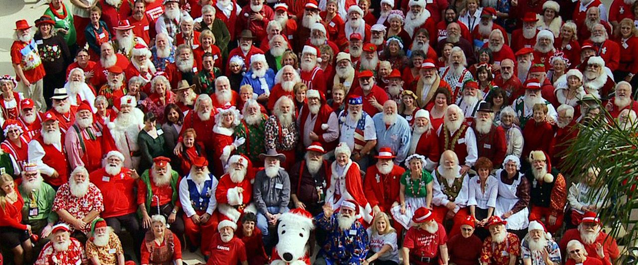 Becoming Santa background