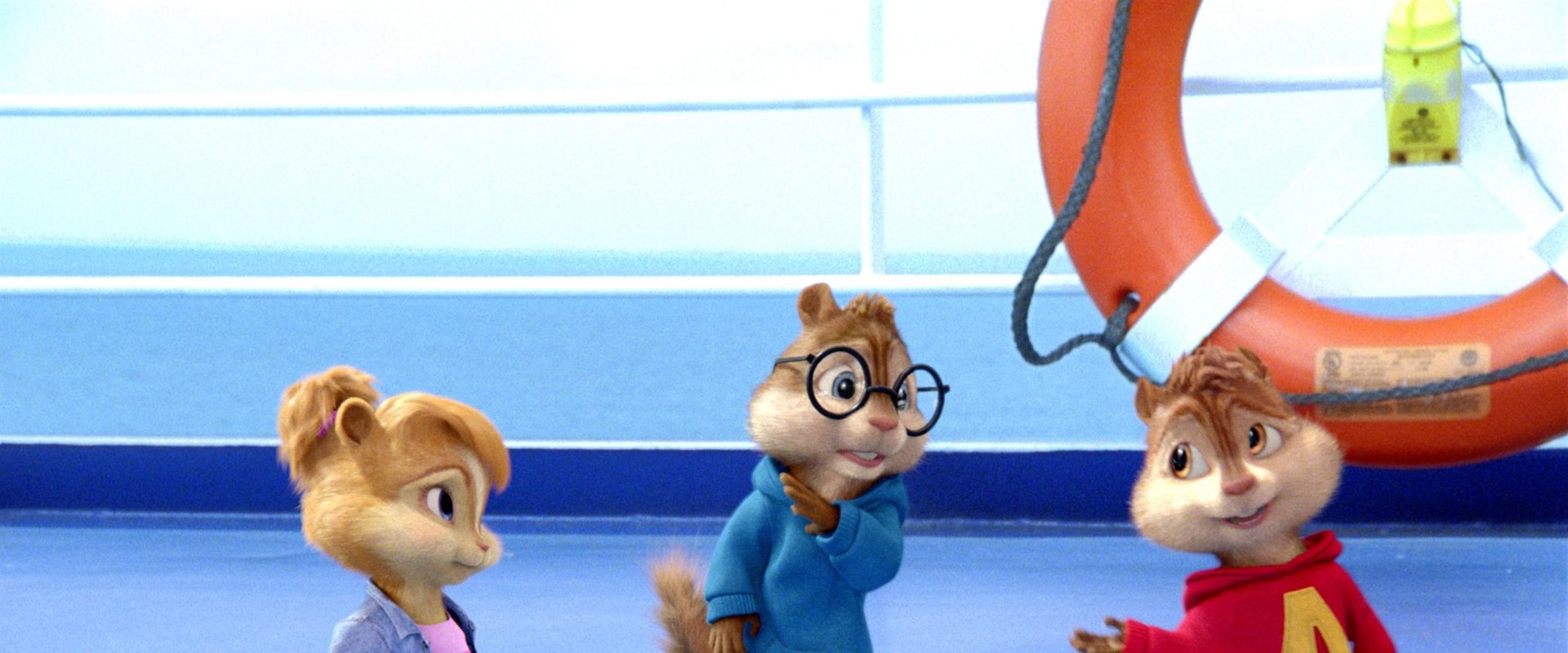 Alvin and the Chipmunks: Chipwrecked background
