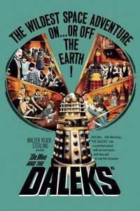 Dr. Who and the Daleks poster