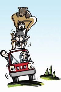 La sedia della felicità poster
