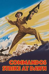 Commandos Strike at Dawn poster