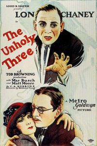 The Unholy Three poster