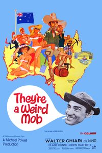 They're a Weird Mob poster