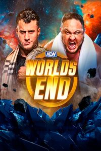 AEW Worlds End poster