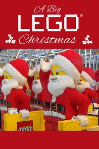 A Big Lego Christmas poster
