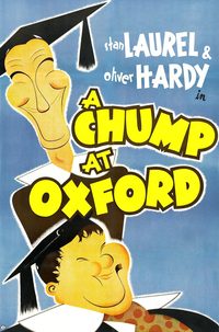 A Chump at Oxford poster