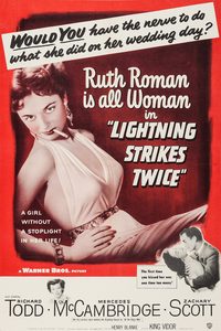 Lightning Strikes Twice poster