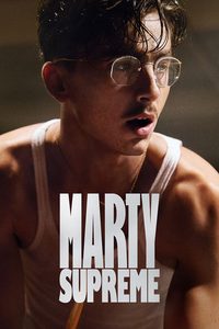 Marty Supreme poster