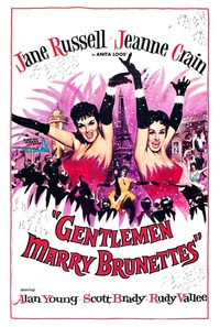 Gentlemen Marry Brunettes poster