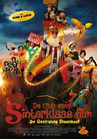De Club van Sinterklaas Film: De Gestrande Stoomboot poster