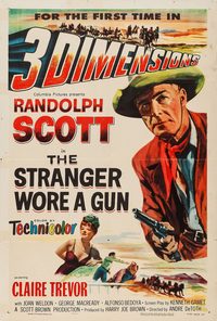 The Stranger Wore a Gun poster
