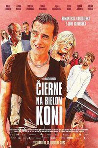 Čierne na bielom koni poster