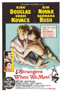 Strangers When We Meet poster