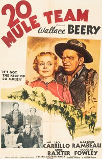 20 Mule Team poster