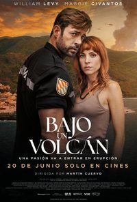 Bajo un volcán poster