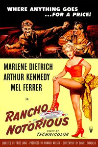 Rancho Notorious poster