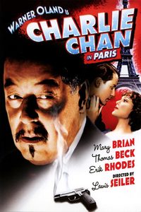 Charlie Chan in Paris poster