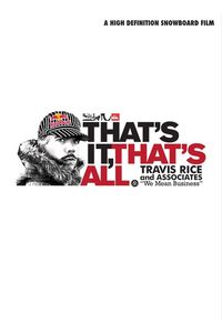 That's It, That's All. poster