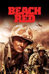 Beach Red poster