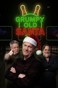 Grumpy Old Santa poster