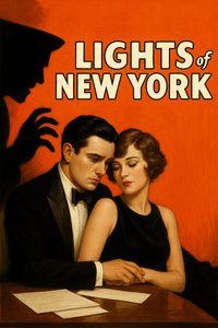 Lights of New York poster