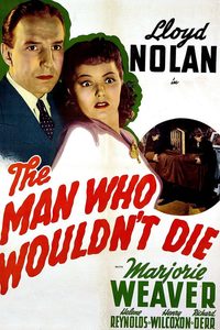 The Man Who Wouldn't Die poster