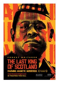 The Last King of Scotland poster