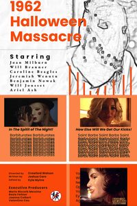1962 Halloween Massacre poster