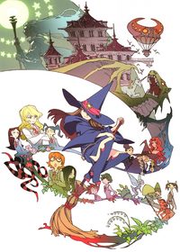 Little Witch Academia poster