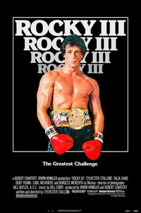 Rocky III poster