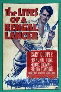 The Lives of a Bengal Lancer poster