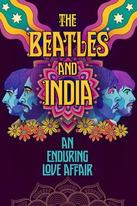 The Beatles and India poster