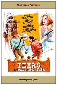 Texas Across the River poster