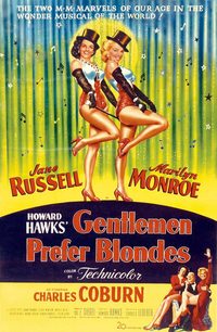 Gentlemen Prefer Blondes poster