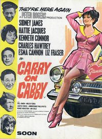 Carry on Cabby poster