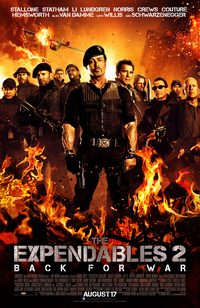 The Expendables 2 poster