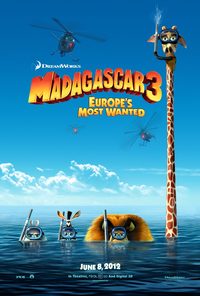 Madagascar 3: Europe's Most Wanted poster