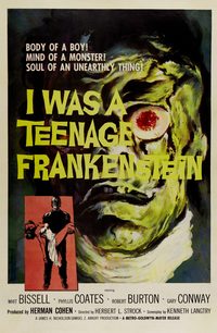 I Was a Teenage Frankenstein poster