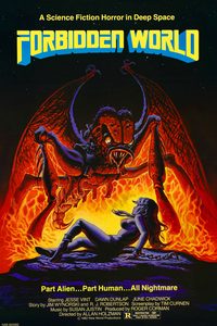 Forbidden World poster