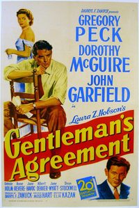 Gentleman's Agreement poster