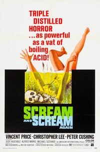 Scream and Scream Again poster