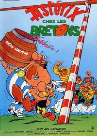 Asterix in Britain poster