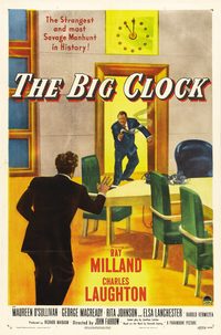 The Big Clock poster