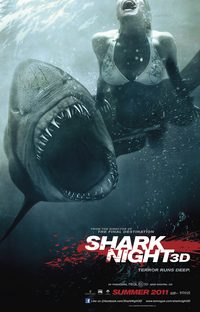 Shark Night 3D poster